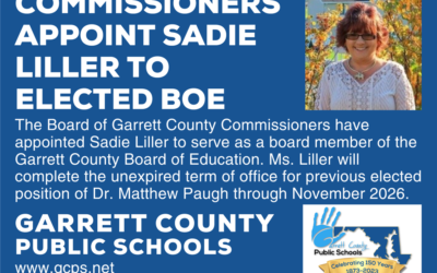 Commissioners Appoint Sadie Liller to Elected Board of Education (Garrett County Government)