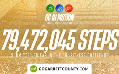 Featured Today on Go! Garrett County: 79 MILLION+ STEPS/ACTIVITY RECORDS! – Step/Activity Challenge Weekly Leaderboard – Week 70