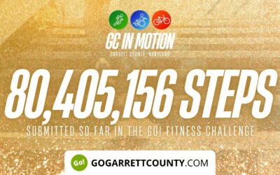 Featured Today on Go! Garrett County: 80 MILLION+ STEPS/ACTIVITY RECORDS! – Step/Activity Challenge Weekly Leaderboard – Week 71