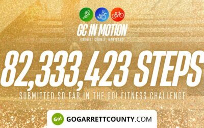 Featured Today on Go! Garrett County: 82 MILLION+ STEPS/ACTIVITY RECORDS! – Step/Activity Challenge Weekly Leaderboard – Week 73