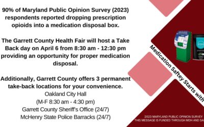 Explore Take Back Opportunities at the Garrett County Health Fair Tomorrow and Beyond!