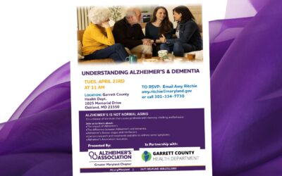 Upcoming Community Event: Understanding Alzheimer’s & Dementia