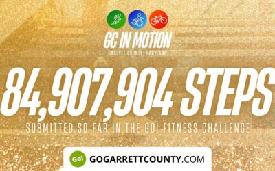 Featured Today on Go! Garrett County: 84 MILLION+ STEPS/ACTIVITY RECORDS! – Step/Activity Challenge Weekly Leaderboard – Week 76