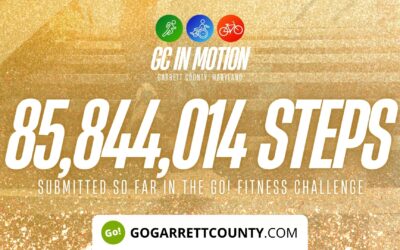 Featured Today on Go! Garrett County: 85 MILLION+ STEPS/ACTIVITY RECORDS! – Step/Activity Challenge Weekly Leaderboard – Week 77