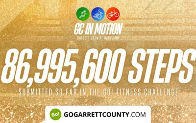 Featured Today on Go! Garrett County: 86 MILLION+ STEPS/ACTIVITY RECORDS! – Step/Activity Challenge Weekly Leaderboard – Week 78
