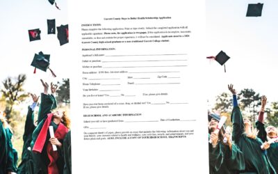 Garrett County Steps to Better Health Scholarship Form Now Available Online