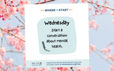 Featured Today on Go! Garrett County: Mental Health Month – Where to Start – Wednesday