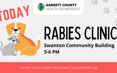Garrett County Rabies Clinic TODAY in Swanton! (5/16)