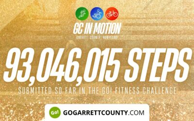 Featured Today on Go! Garrett County: 93 MILLION+ STEPS/ACTIVITY RECORDS! – Step/Activity Challenge Weekly Leaderboard – Week 83