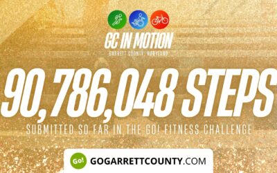 Featured Today on Go! Garrett County: 90 MILLION+ STEPS/ACTIVITY RECORDS! – Step/Activity Challenge Weekly Leaderboard – Week 81