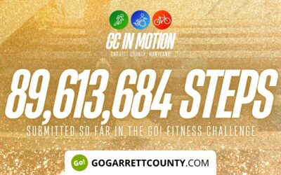 Featured Today on Go! Garrett County: 89 MILLION+ STEPS/ACTIVITY RECORDS! – Step/Activity Challenge Weekly Leaderboard – Week 90