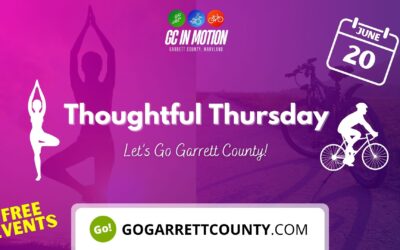 Featured Today on Go! Garrett County: Two Free Activities On Thursday This Week!