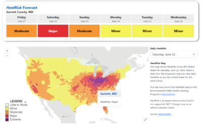 Increasing Heat Risk Forecast This Weekend (June 22, 2024) + Tips for Heat Safety