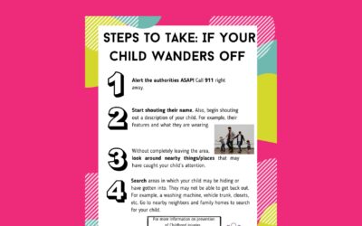 Steps To Take If Your Child Wanders Off – Important Information From GCHD Early Care Programs