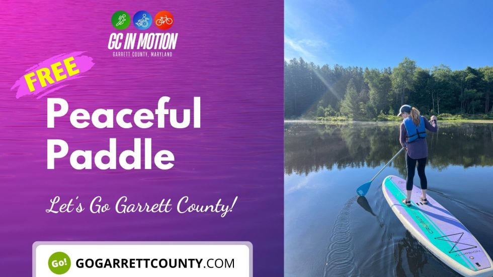 Featured Today on Go! Garrett County: Beat The Heat With A Refreshing Morning Paddle