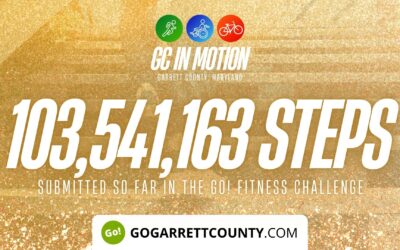 Featured Today on Go! Garrett County: 103 MILLION+ STEPS/ACTIVITY RECORDS! – Step/Activity Challenge Weekly Leaderboard – Week 91