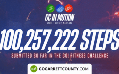 Featured Today on Go! Garrett County: 100 MILLION+ STEPS/ACTIVITY RECORDS! – Step/Activity Challenge Weekly Leaderboard – Week 89