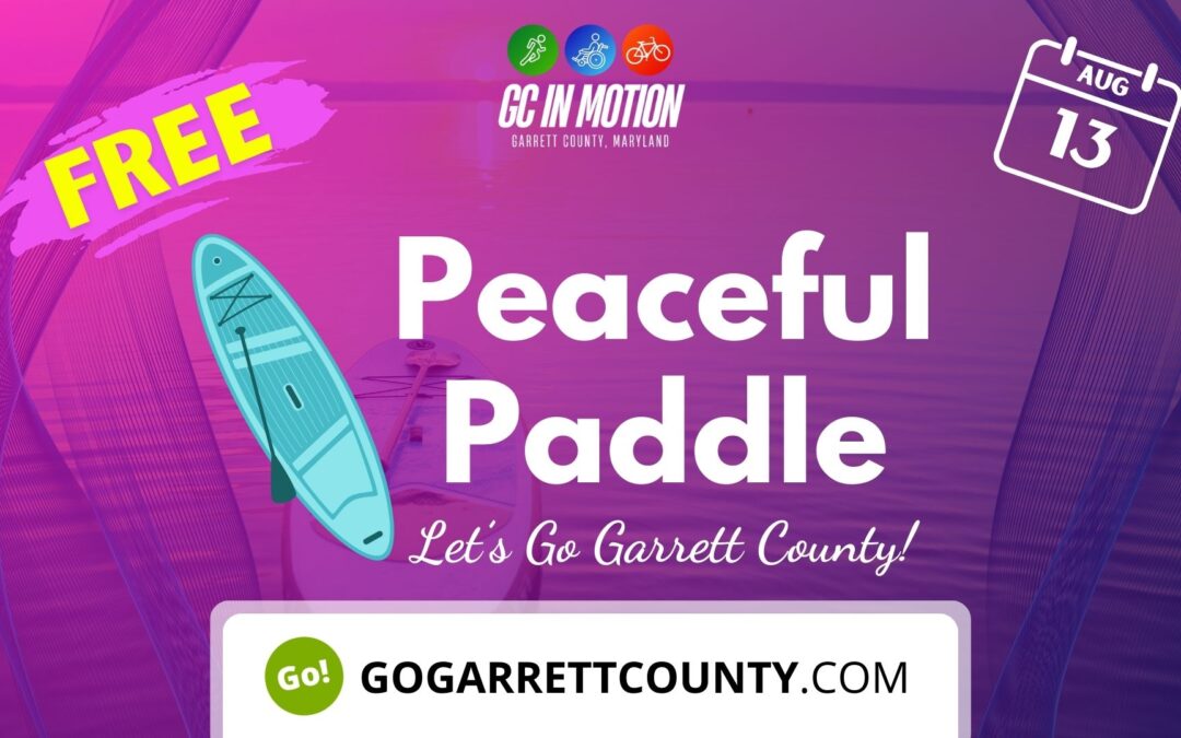 Featured Today on Go! Garrett County: Free Paddle This Week At Herrington Manor