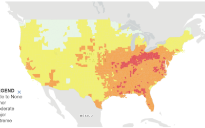 Moderate to Minor Heat Risk Forecast for This Week in Garrett County, Maryland and Surrounding Areas