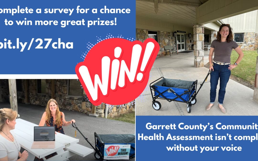 Featured Today on Go! Garrett County: Yes! You Can Win Prizes For Telling Us What Matters Most To You