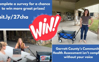 Featured Today on Go! Garrett County: Yes! You Can Win Prizes For Telling Us What Matters Most To You