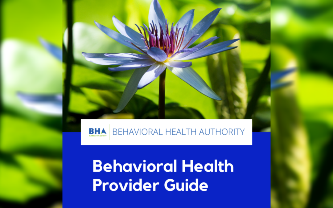 Garrett County Behavioral Health Provider Guide Updated – March 2025