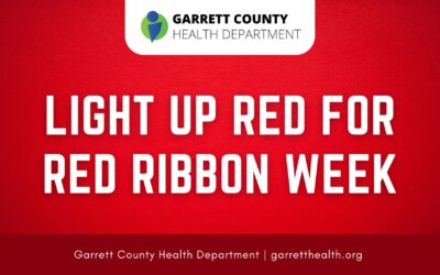 Garrett County Residents: Light Up Red for Red Ribbon Week