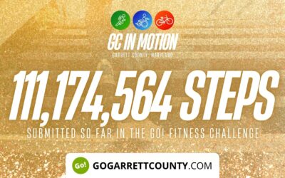 Featured Today on Go! Garrett County: 111 MILLION+ STEPS/ACTIVITY RECORDS! – Step/Activity Challenge Weekly Leaderboard – Week 98