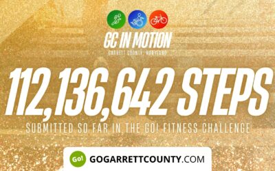 Featured Today on Go! Garrett County: 112 MILLION+ STEPS/ACTIVITY RECORDS! – Step/Activity Challenge Weekly Leaderboard – Week 99