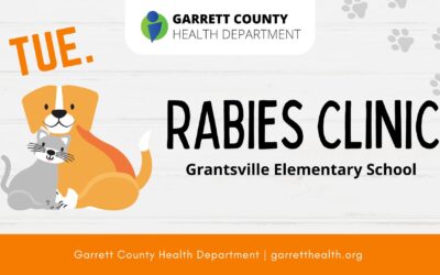 REMINDER: Garrett County Rabies Clinic – 5PM @ Grantsville Elementary School (9/10)