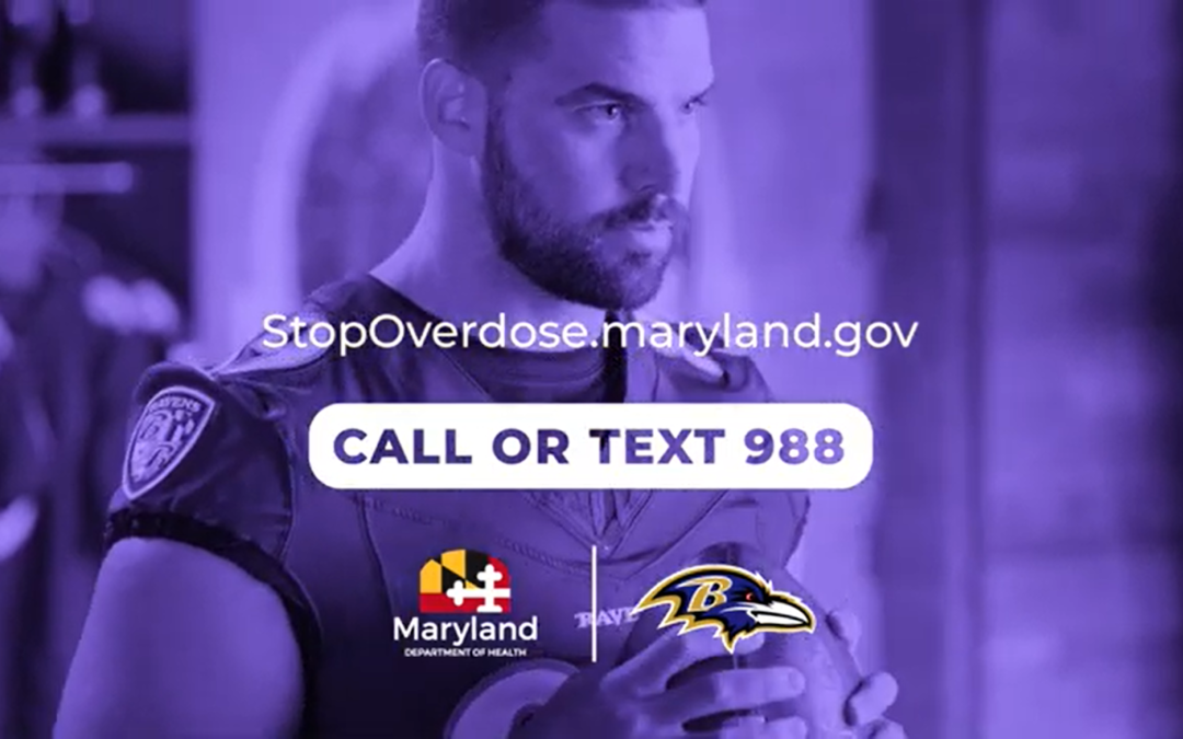 MDH: Maryland Department of Health partners with Baltimore Ravens for new campaign addressing stigma of addiction