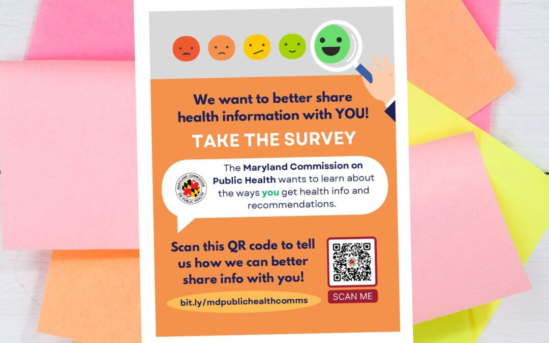 Maryland Commission on Public Health Public Survey Now Available