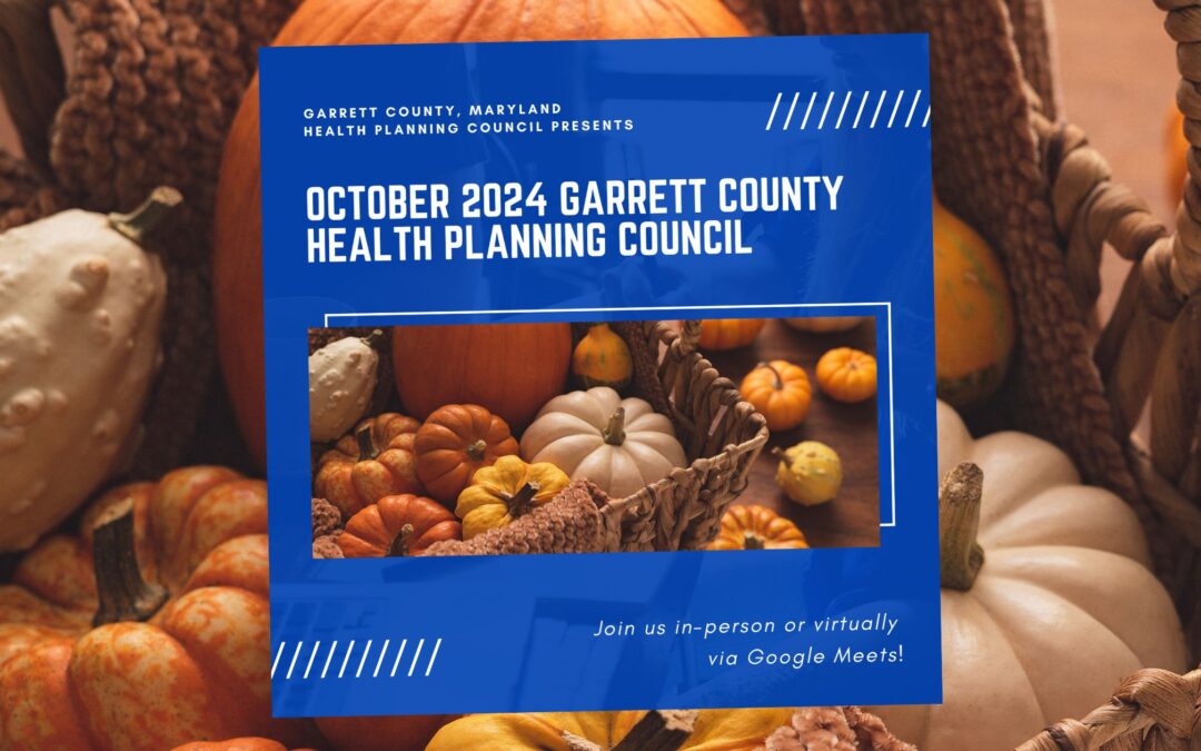 October 2024 Health Planning Council + Board of Health Meeting Announced