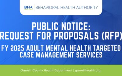 Request For Proposals (RFP) for FY 2025 Adult Mental Health Targeted Case Management Services