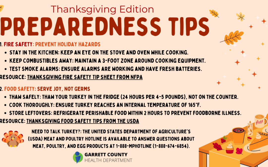 Thanksgiving Preparedness Tips