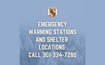 Emergency Warming Station and Shelter Information (Garrett County Government Department of Emergency Management)