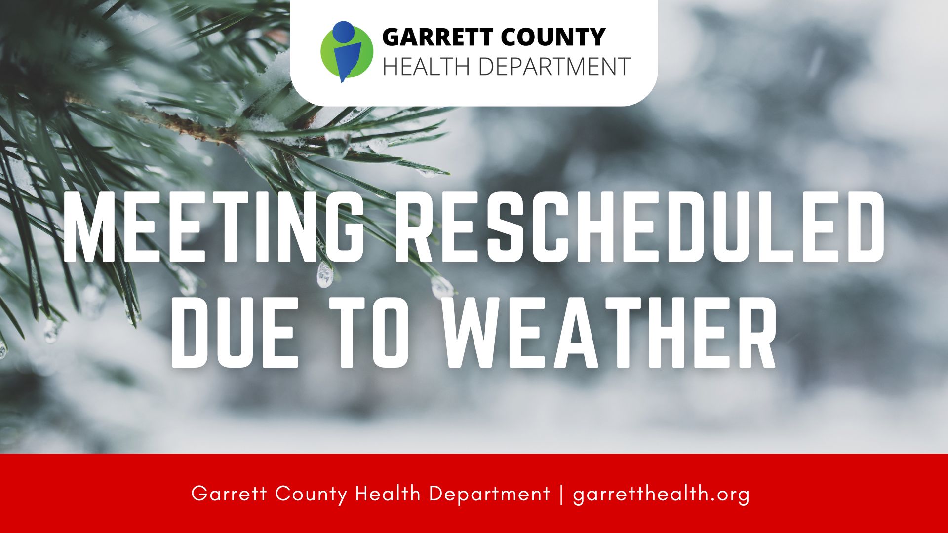 Garrett County Overdose Prevention Team Meeting Rescheduled Due to ...