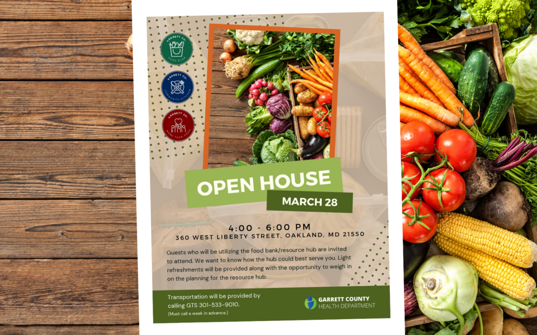 Upcoming Event Reminder: Food Bank & Resource Hub Open House