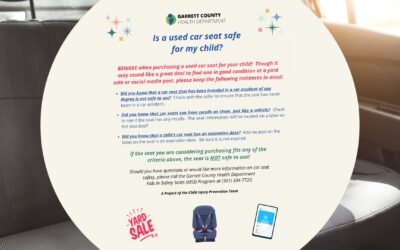 Important Notice About Used Car Seat Safety!