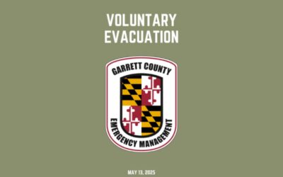 Voluntary Evacuation Notice – SAVAGE RIVER Flooding Alert – See Details on GarrettCountyMD.gov