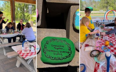 Rock Painting Event Strengthens Community Ties and Provides Health Education