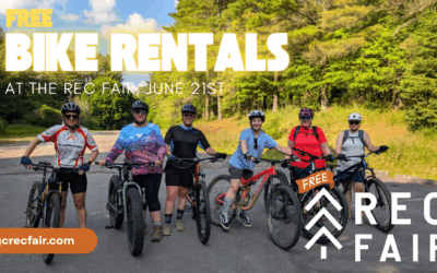 FREE Bike Rentals @ the Garrett County Rec Fair on June 21st!