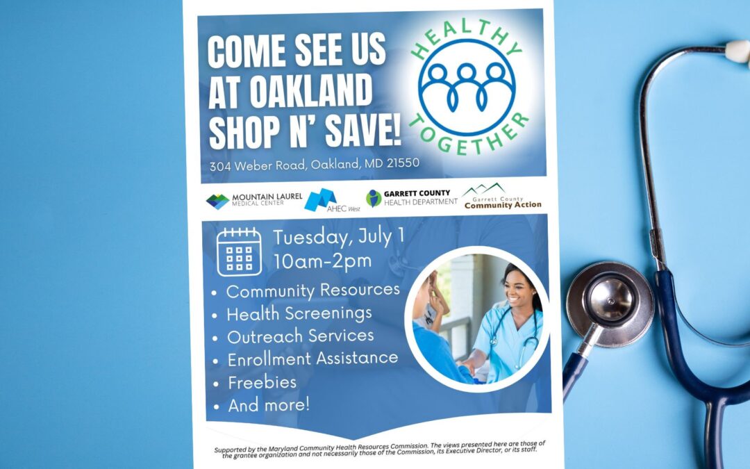 Healthy Together Event Scheduled for Today (7/1) at Oakland Shop N’ Save!