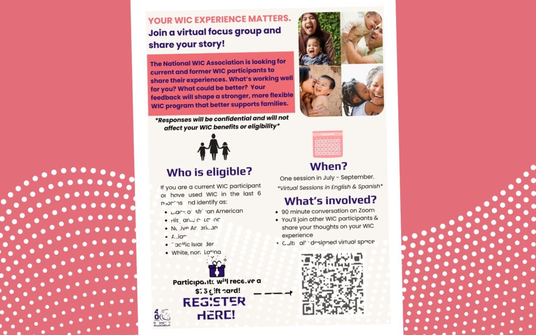 National WIC Association (NWA) Participant Survey