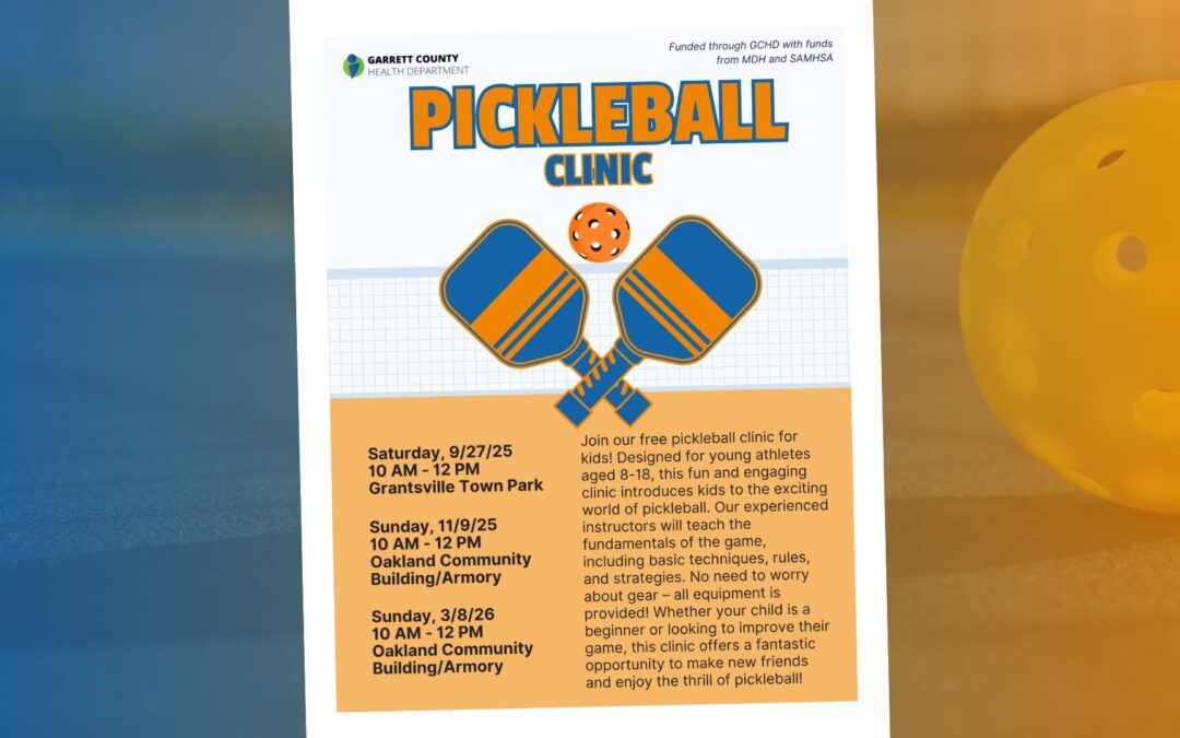 This Weekend! – Youth Pickleball Clinic (11/9)