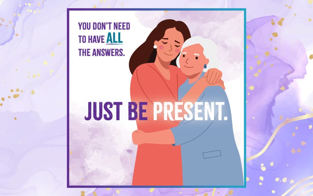 Suicide Prevention Awareness Month – Just Be Present