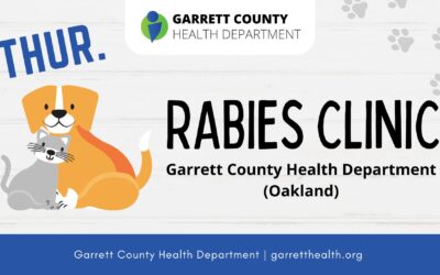 Rabies Clinic TODAY! (9/18) – Garrett County Health Department (Oakland)