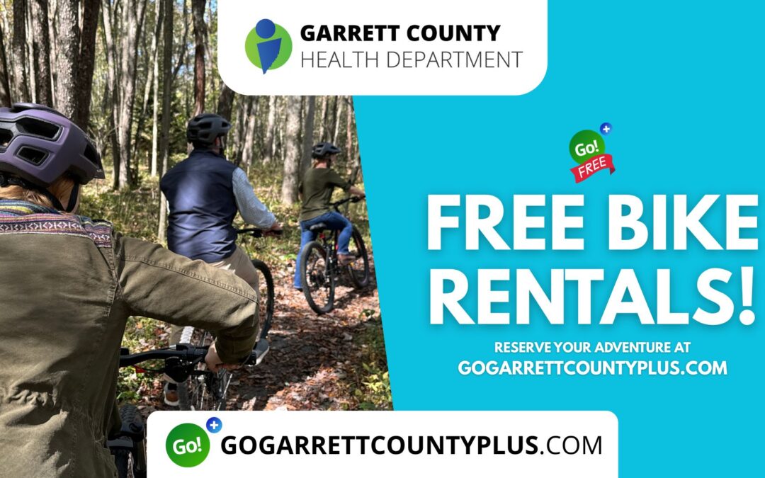Featured Today on Go! Garrett County + – Bundle Up & Bike With Us Today!