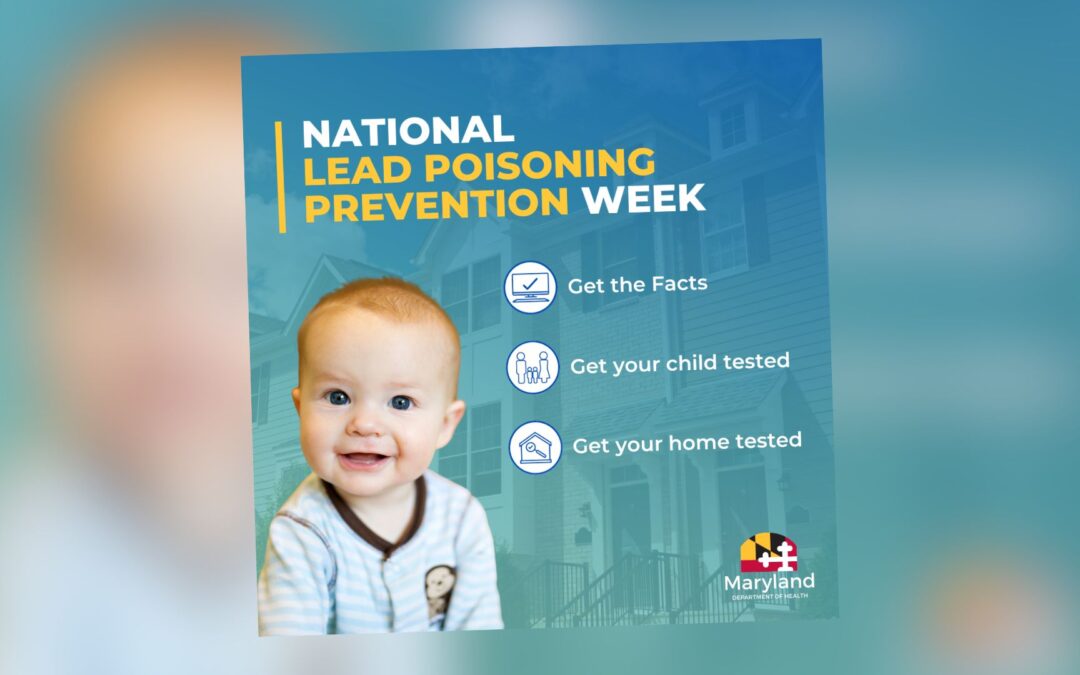It’s National Lead Poisoning Prevention Week!