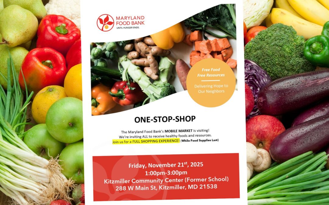 Community Resource: Special Mobile Market in Kitzmiller (11/21)